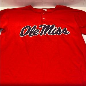 ole Miss baseball tee